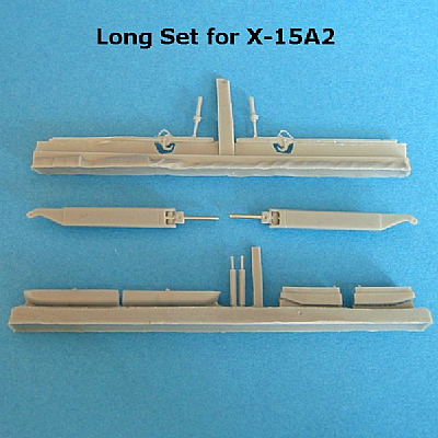 X-15 Extended Landing Skids